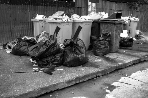 Professional garden clearance team in Spitalfields
