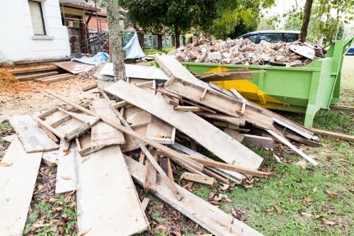 Garden clearance services with equipment