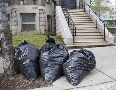 Efficient flat clearance process in a Spitalfields flat