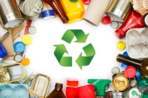 Modern waste management technology in action